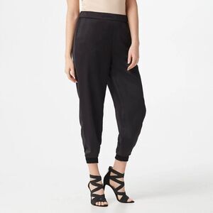 New G.I.L.I. Regular Pull-On Printed Woven Smocked Joggers | Size Plus 22